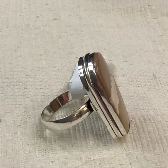 🚨Elegant Mookaite Stone Inlay Ring - Picture 4 of 5